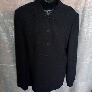 Power Suit Coat August Max Size 3 (L), Black with polka dot lining